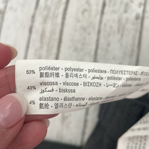 Zara Charcoal High-waisted Leggings Size Medium - Picture 7 of 8